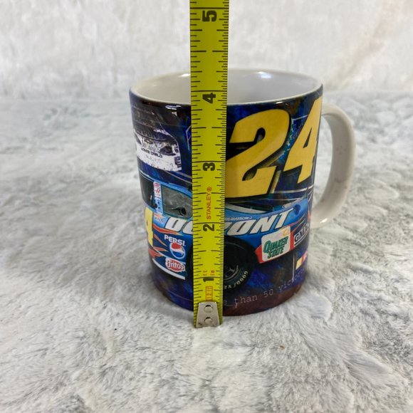 Vintage Jeff Gordon #24 Dupont White Mug - Picture 7 of 8